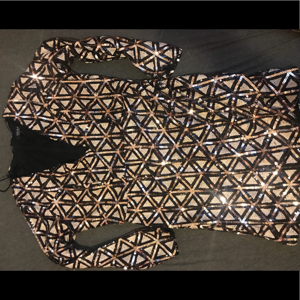 Akira, Fully sequin dress, XL
